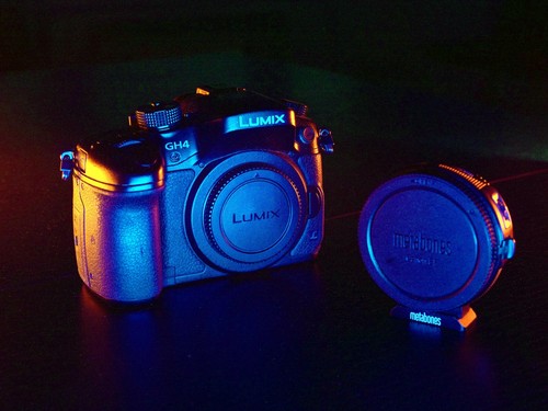 Panasonic gh4 metabones - gh4, +