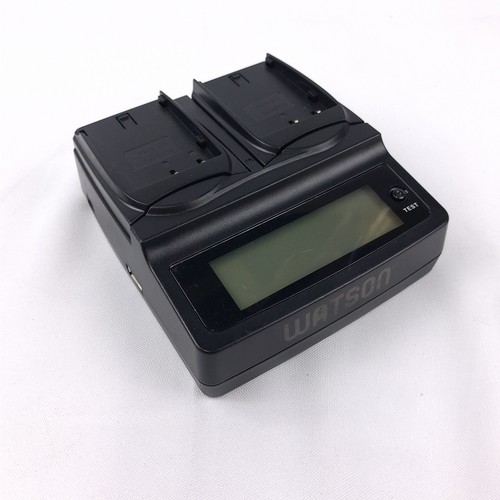 Watson duo caricabatteria lcd - watson,